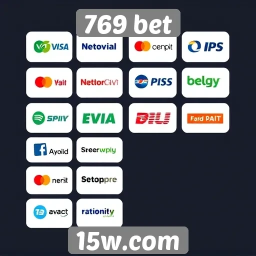Novos métodos de pagamento disponíveis no 769 bet